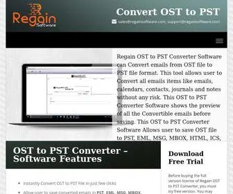 Convertostfiletopst.com(OST to PST Converter) Screenshot