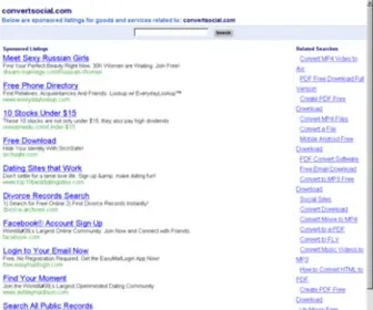 Convertsocial.com(convertsocial) Screenshot