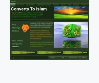 Convertstoislam.com(Index) Screenshot