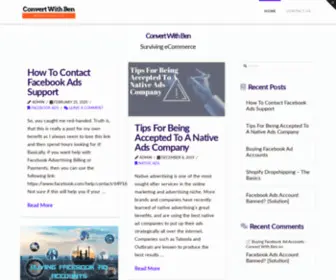 Convertwithben.com(Convert With Ben) Screenshot