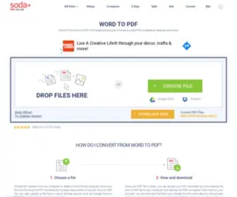 Convertword2PDF.com(Word to PDF) Screenshot