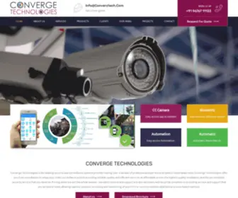 Converztech.com(Converge Technologies) Screenshot