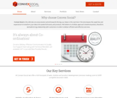 Convexsocial.com(Convex Social) Screenshot