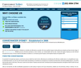 Conveyancersydney.com.au(Conveyancer Sydney Conveyancer Sydney) Screenshot