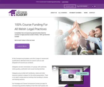 Conveyancingacademy.com(Conveyancing Academy) Screenshot