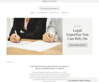 Conveyancings.com.au(Conveyancing melbourne) Screenshot