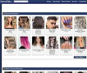 Conveyclub.com(Women love Hairstyles) Screenshot