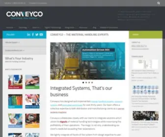 Conveyco.com(Order Fulfillment & Warehouse Automation Systems Integrators) Screenshot