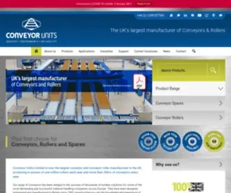 Conveyor-Units.co.uk(Conveyor Units) Screenshot