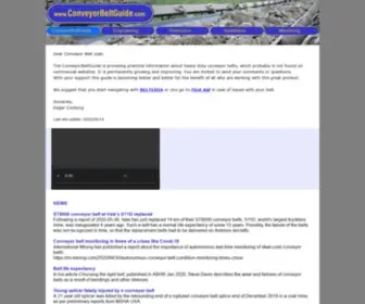 Conveyorbeltguide.com(The ConveyorBeltGuide) Screenshot