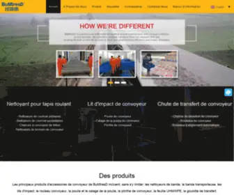 Conveyorpulleylagging.com(Nettoyeur de bande transporteuse) Screenshot