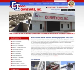 Conveyorsinc.net(Conveyors, Inc) Screenshot