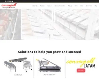 Conveyroll.com(Material Handling) Screenshot