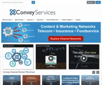 Conveyservices.com(Convey Services) Screenshot