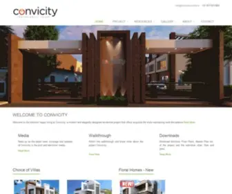 Convicity.in(Villas and Plots in Newtown) Screenshot