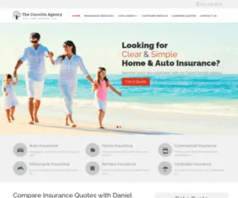 Convilleinsurance.com(Daniel Conville Agency) Screenshot