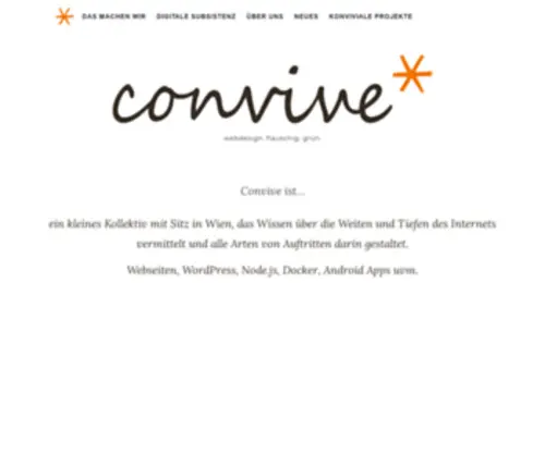 Convive.io(Convive ist) Screenshot