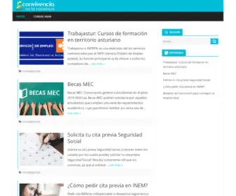 Convivenciaenlaescuela.es(convivenciaenlaescuela) Screenshot