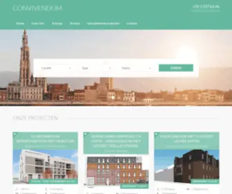 Convivendum.be(Vernieuwend in wonenCONVIVENDUM) Screenshot