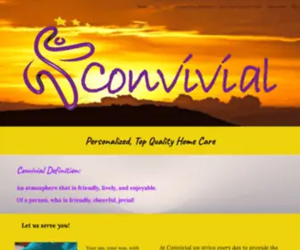 Convivialcaregiving.com(Convivialcaregiving) Screenshot