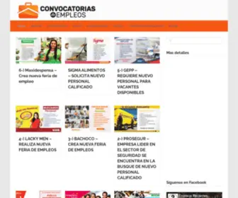 Convocatoriadeempleos.com(Convocatoria de Empleos) Screenshot