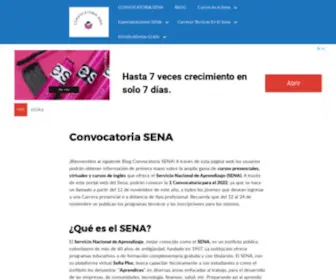 Convocatoriasena.site(Convocatoria SENA) Screenshot