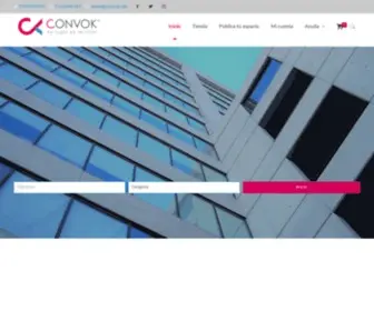 Convok.net(Oficinas virtuales y oficinas en renta) Screenshot