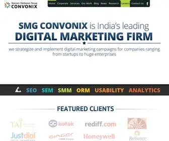 Convonix.com(Integrated Digital Marketing Solutions (SEO) Screenshot