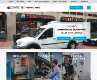 Convoyservicing.com(Home Thermo King of Dallas Dallas) Screenshot