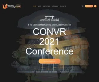 Convr2021.com(CONVR 2021) Screenshot