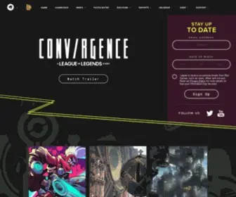 Convrgencegame.com(CONV/RGENCE) Screenshot