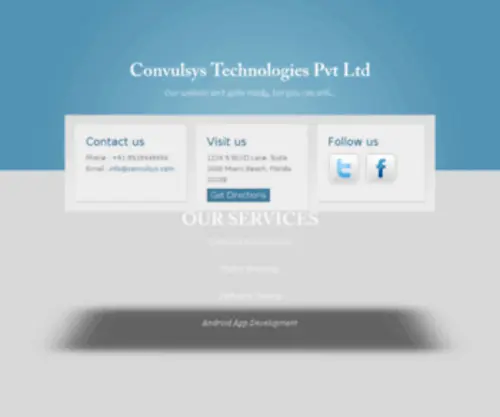 Convulsys.com(Convulsys) Screenshot