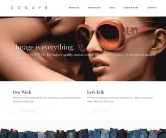 Convyr.com(Empowering Brands and Creatives) Screenshot