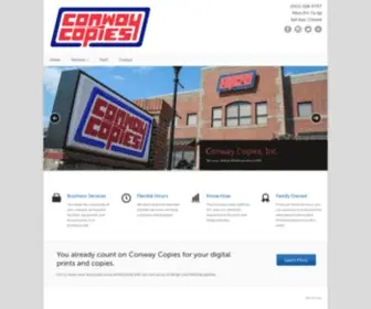 Conwaycopies.com(Conway Copies) Screenshot