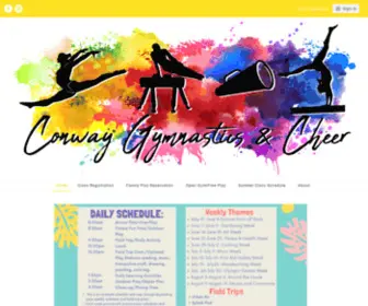 Conwaygymnasticsandcheer.com(Conwaygymnasticsandcheer) Screenshot