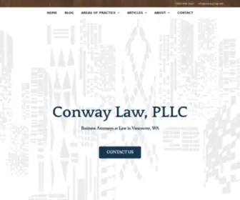 Conwaylaw.net(Conway Law) Screenshot