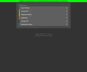 Conwaymainstreet.com(Visit, Shop & Dine) Screenshot