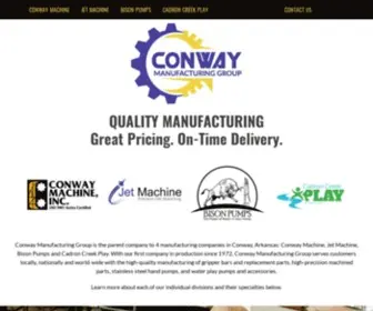 Conwaymfggroup.com(Conway Manufacturing Group) Screenshot