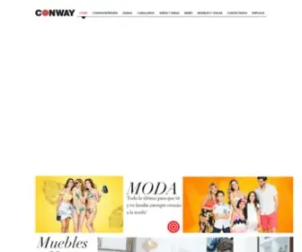 Conwaystore.com.pa(Bienvenido a Conway) Screenshot