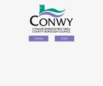Conwy.gov.uk(Conwy) Screenshot