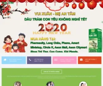 Conyeuviet.com(Dầu Tràm) Screenshot