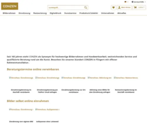 Conzen.de(Startseite) Screenshot