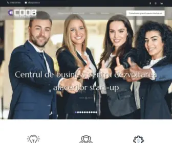 Coob.ro(Centru de afaceri pentru dezvoltarea startup) Screenshot
