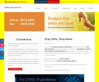 Cooberpedypharmacy.com.au(Coober Pedy Pharmacy) Screenshot