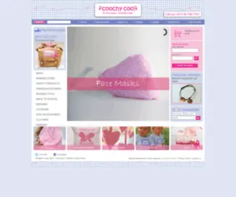 Coochycoo.net(CoochyCoo Personalised Baby Clothes Store) Screenshot