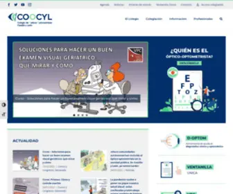 Coocyl.es(Colegio de Ópticos) Screenshot