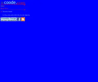 Coode.com(Coode's Home) Screenshot