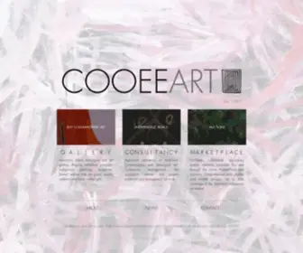 Cooeeart.com.au(Live and Online Auction starts) Screenshot