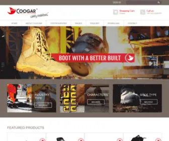 Coogarsafety.com(Coogar Safety Footwear) Screenshot