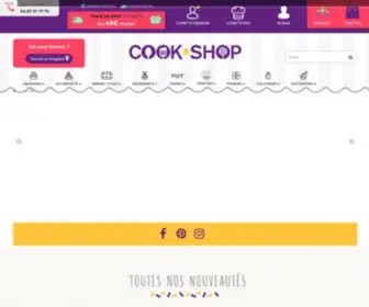 Cook-Shop.fr(Tout pour la Patisserie et le Cake Design) Screenshot